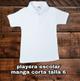 Niño Playera escolar. Talla 6
