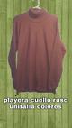 Playera Cuello Ruso unitalla. Inter reactivo