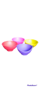 Cuia de silicone colorida grande