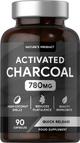 Carbón Activado 780mg 90 Cápsulas Horbaach