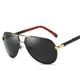 Lentes Aviadores Negro (Dorados)