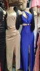 Vestido argolla un hombro sin=
