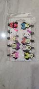 Broche adorno goma x 10