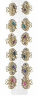 Broche metalico grande