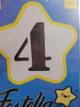 Numero 16" 4 Negro