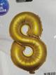 Numero 16" 8 dorado