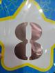 Numero 16" 8 palo de rosa