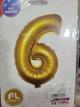 Numero 32" 6 dorado