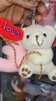 Llavero oso corazón