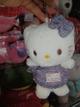 Llavero HelloKitty peludo