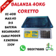 EC-40B-BALANZA CORETTO S/T T/ METAL BLANCO