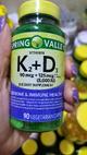 Vitamina K + D 90 cap