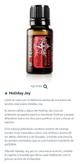 D. Aceite Holiday Joy 15ml