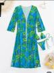 Traje de Baño Marysol Azul Talla S,M,XL