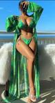 Traje de Baño Marysol Verde Talla M,L