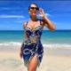 Traje de Baño Versace Blue Talla S,L