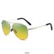 Lentes de Sol Verdes (Plateados)