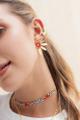 Aretes Media Flor
