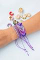 Set de Pulsera Miyuki Morado