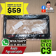 PORTA PLACA CHEVY