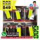 PLACA LUZ LED INTER TIPO FUSIBLE