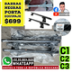 PORTA EQUIPAJE NEGRO CHEVY