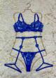 Set “BLAIR” azul rey - S