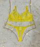 Set “BAE” amarillo - S