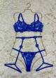 Set “BLAIR” azul rey - M
