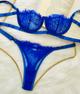 Set “STELLA” azul rey