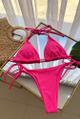 Bikini rosa de nudos 01256