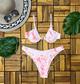 Bikini rosa efecto mármol 07643 - S