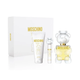 Set Moschino Toy 2 blanco 3 piezas