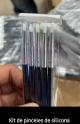PINCELES X 5 SILICONA