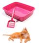 Arenero economico Mediano para Gato Pala recogedor