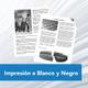 Impresión a blanco y negro