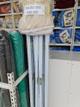 Toldo 3x3 M Fierro Blanco con techo Beige