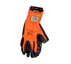 Ferrawyy guantes T-9 nylon naranja goma negro