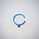 Nostril Argollas nariz con chispa celeste