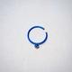 Nostril Argollas nariz con chispa azul
