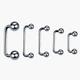 Piercing clavicula acero unidad