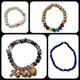 Pulseras variadas elasticas bisuteria