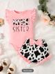 BB2-Mameluco rosado short vaca 18-24m