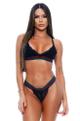 Conjunto Gucci sem Bojo Preto Tam M/G