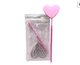 Espejo forma corazón para extensiones de pestañas