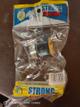 ENCHUFE DE HULE 15A 125V C/ABRAZ U35-2P NEGRO