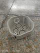 CAJA ELEC PLAST OCTAG 3.5"  INDUM BLA/VER