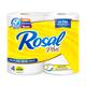 PAPEL HIG. ROSAL AMARILLO 600H x12