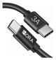 Cable Tipo C A Tipo C Carga Rapida 3A Nylon Trenzado 1Mt HDGP35273 1Hora