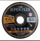 Disco Corte Metal - Acero Inoxidable 4-1/2" 11-0930 Super Flex